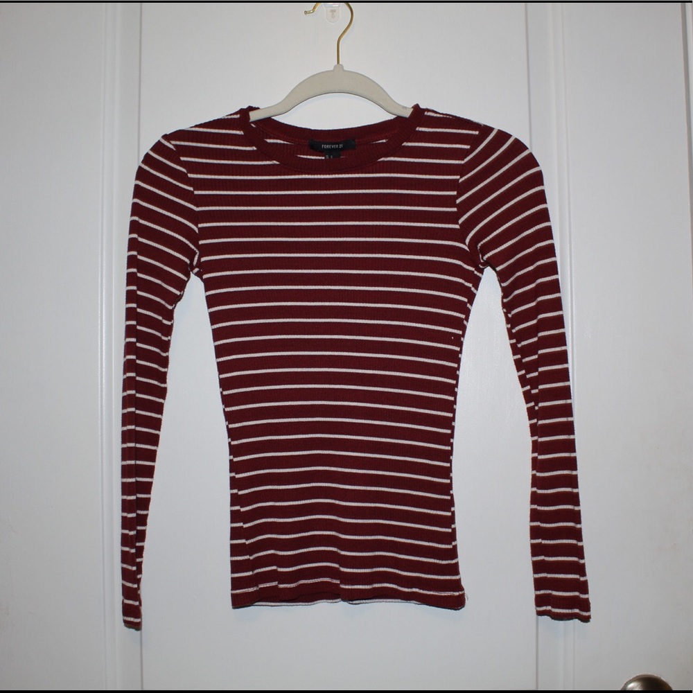 Two Forever21 shirts